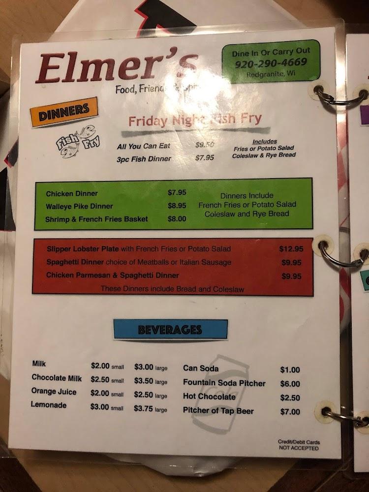 Elmer's Place Menu image 4